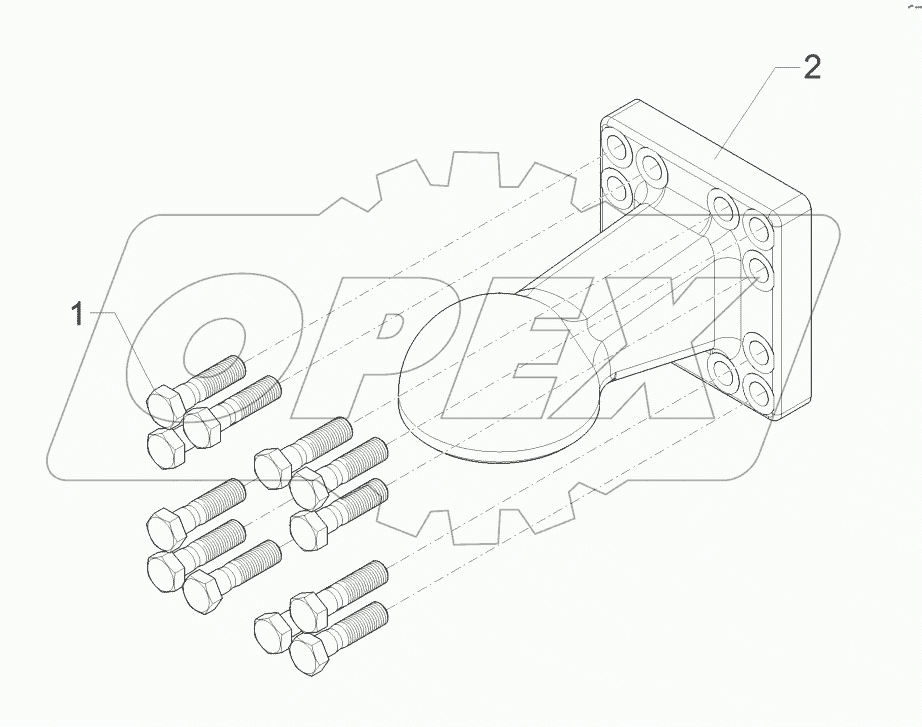 64010060 Ball-shaped coupling