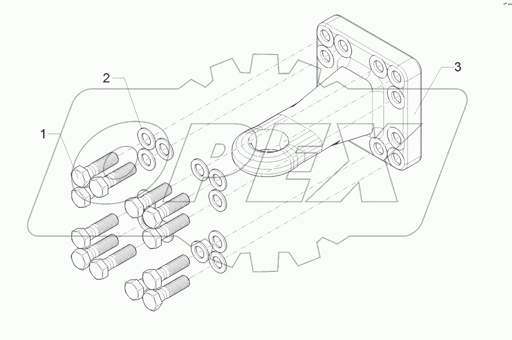 64010091 Traction loop