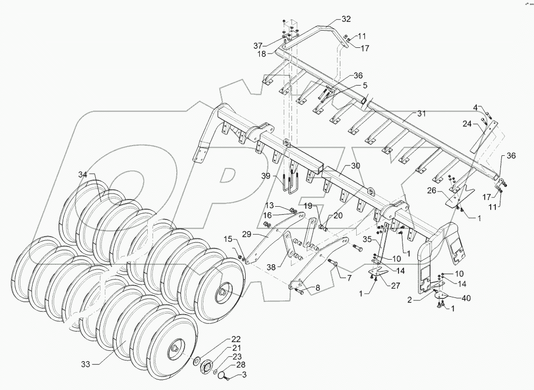 6227592 Packer double roller