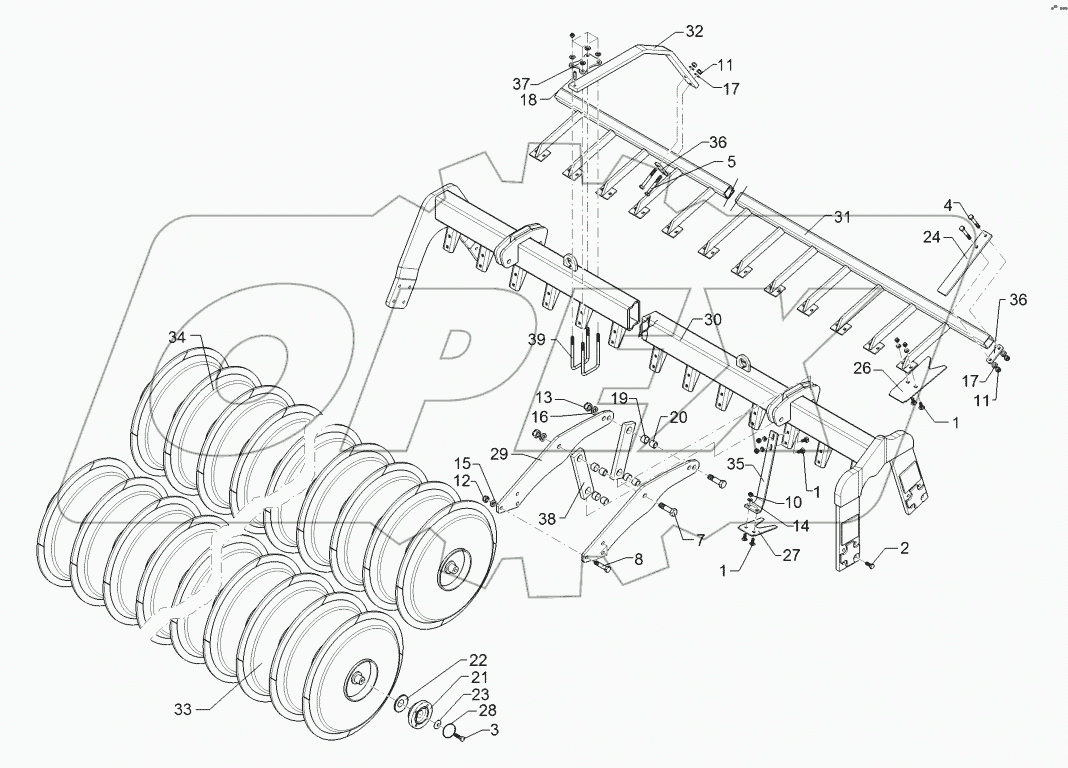 6227593 Packer double roller