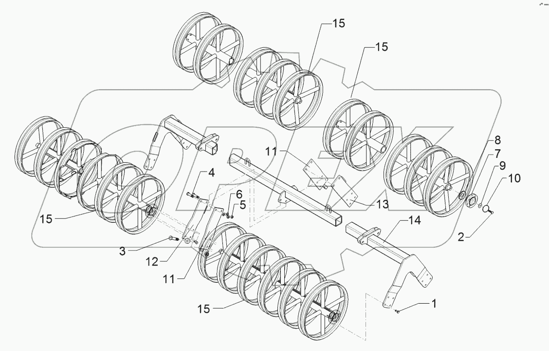 62210375 Double profile ring roller