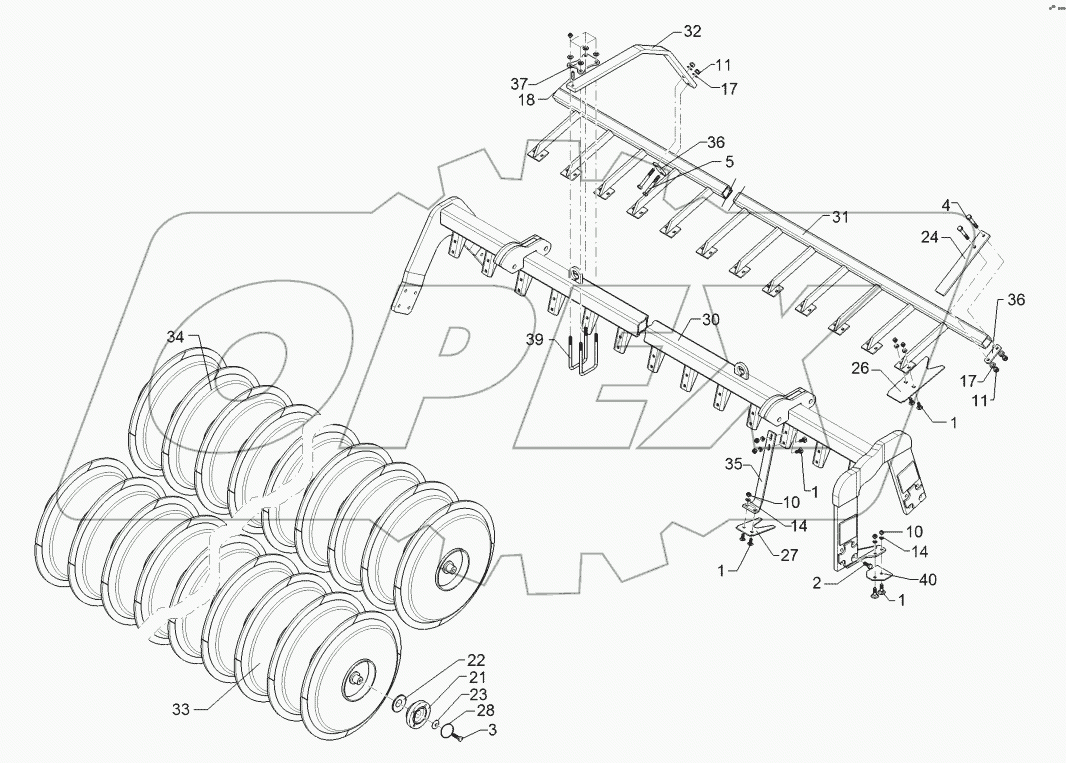 62210386 Packer double roller