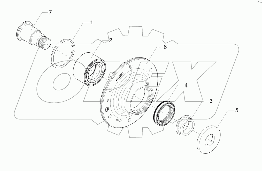 55510039 Bearing