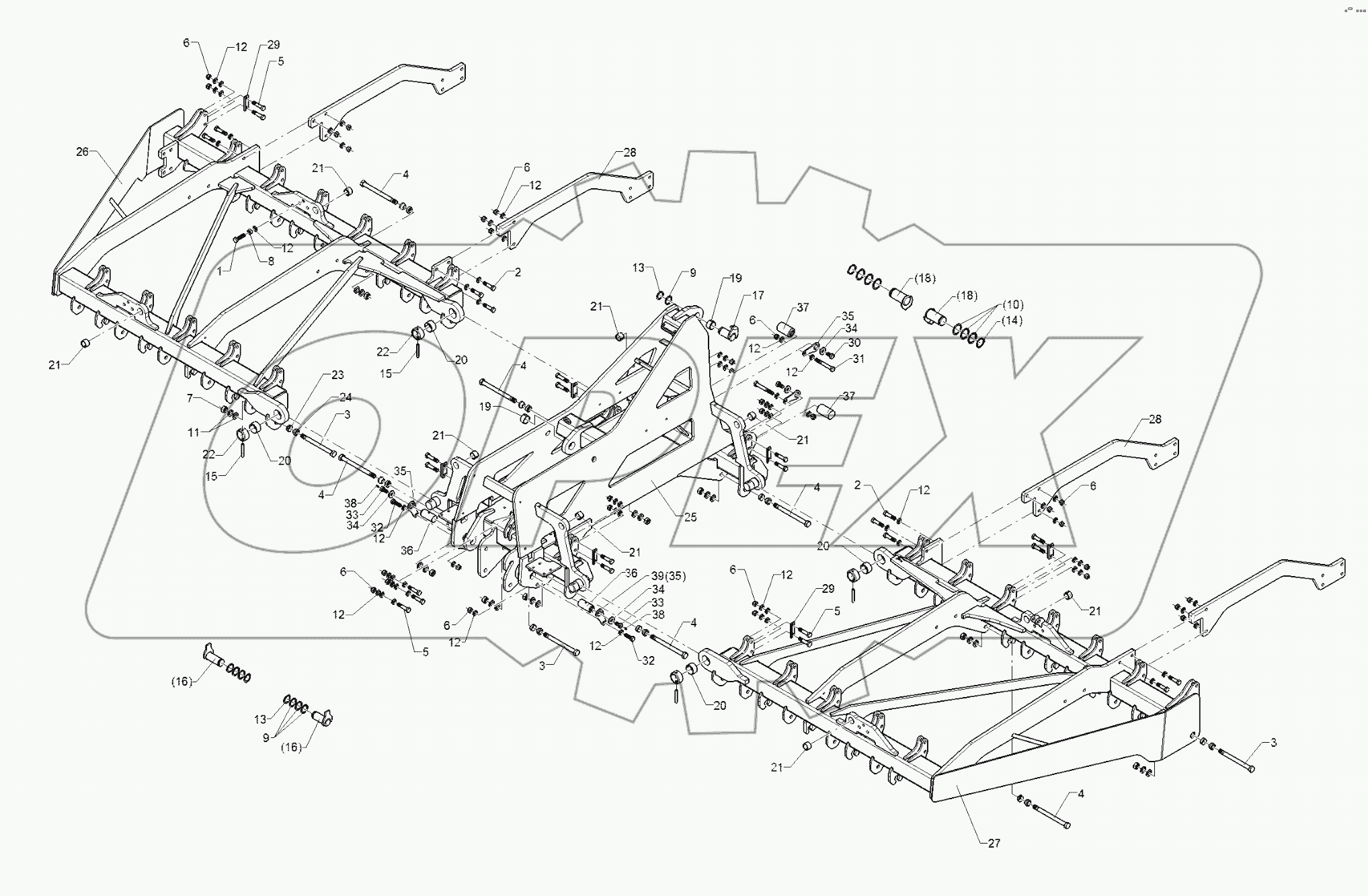 61210201 Basic frame