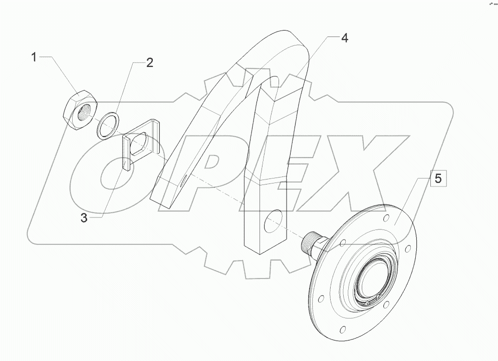 61210217 Stalk with bearing