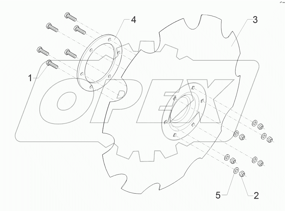 65710075 Concave disc