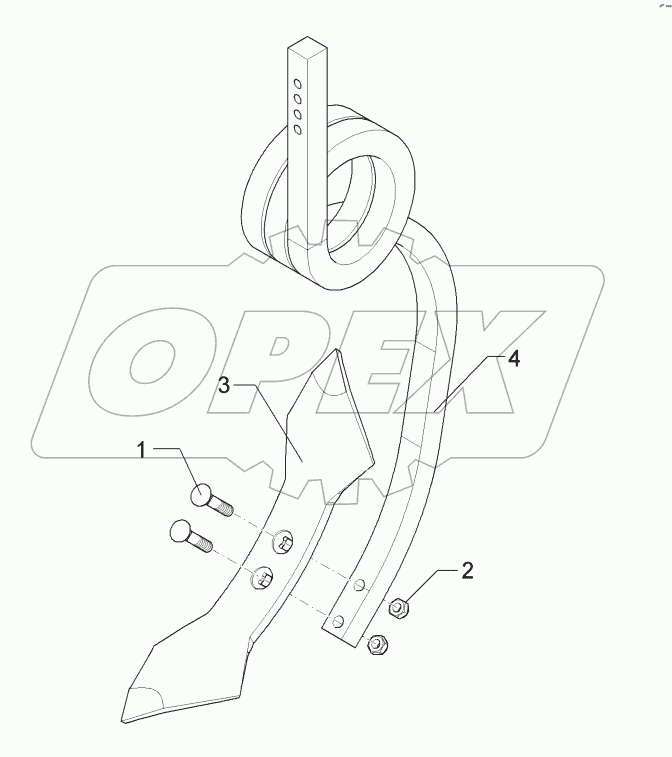 55710002 Spiral tine