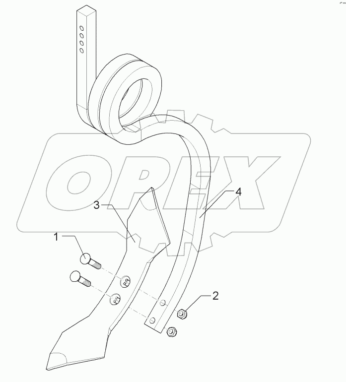 55710003 Spiral tine