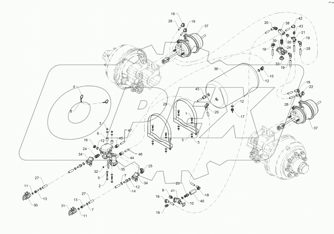 67710061 Compressed-air brake