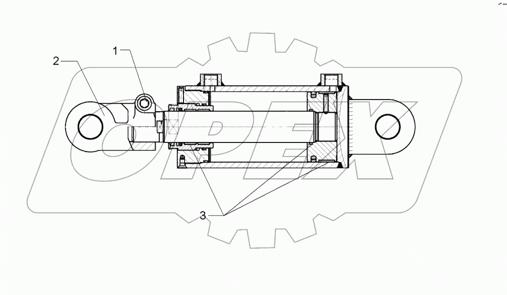 5752260 Hydraulic ram
