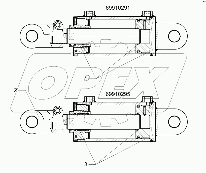5752269 Hydraulic ram