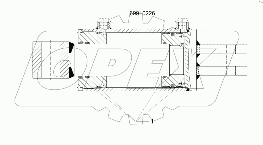 57510289 Hydraulic ram