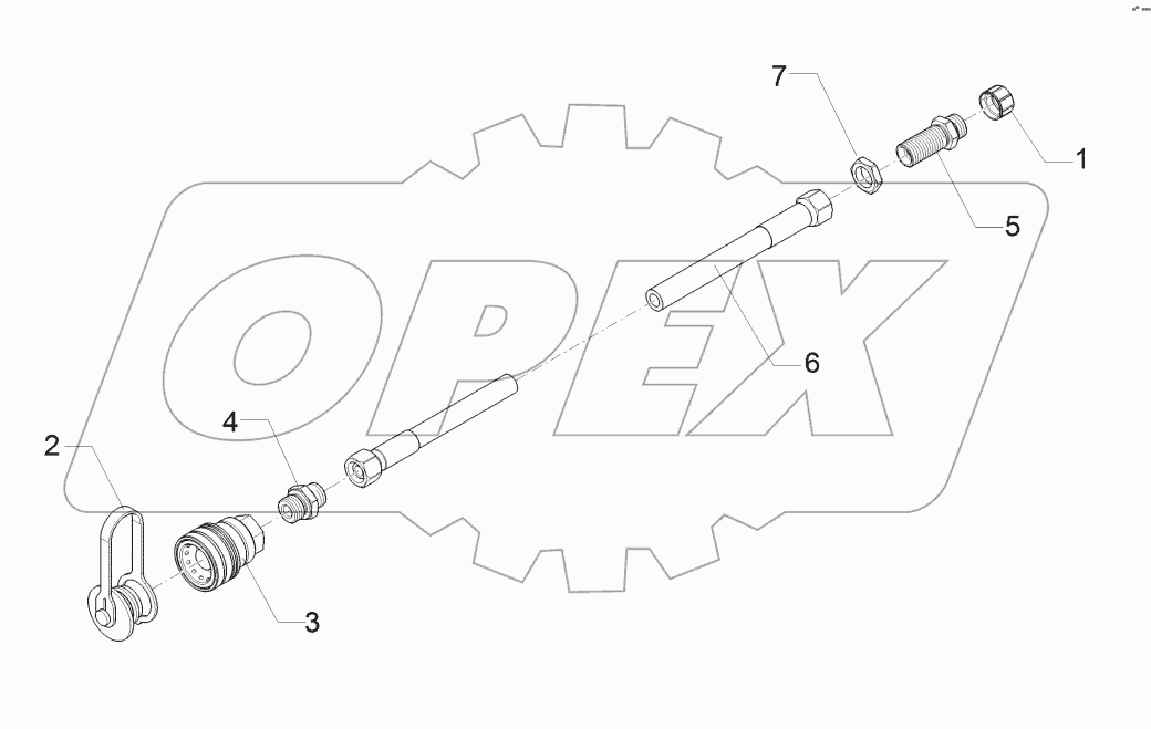 67510690 Hydraulic Supply Pipes