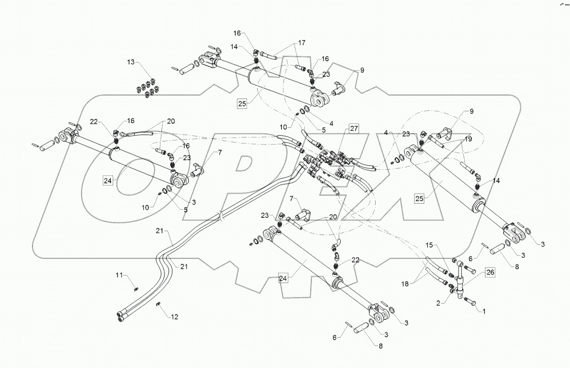 67510741 Hydraulic assembly