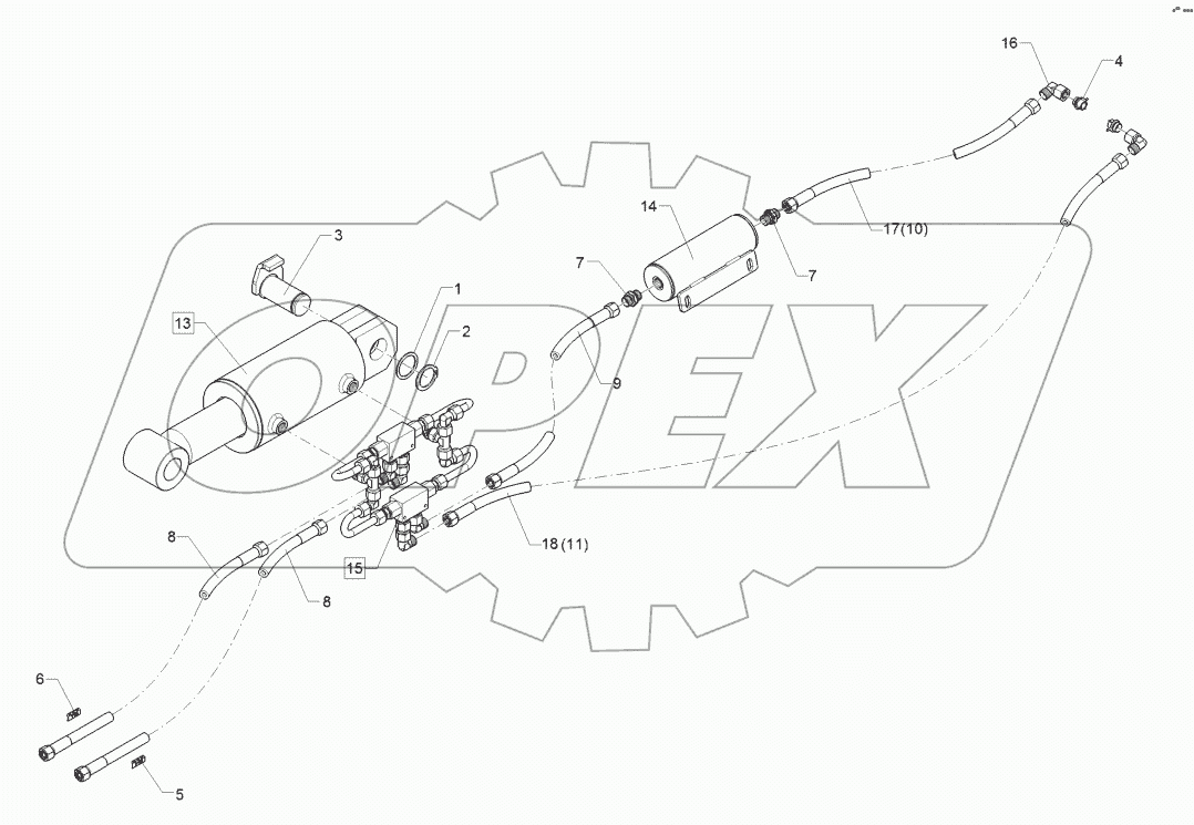 67510745 HY-assembly pole