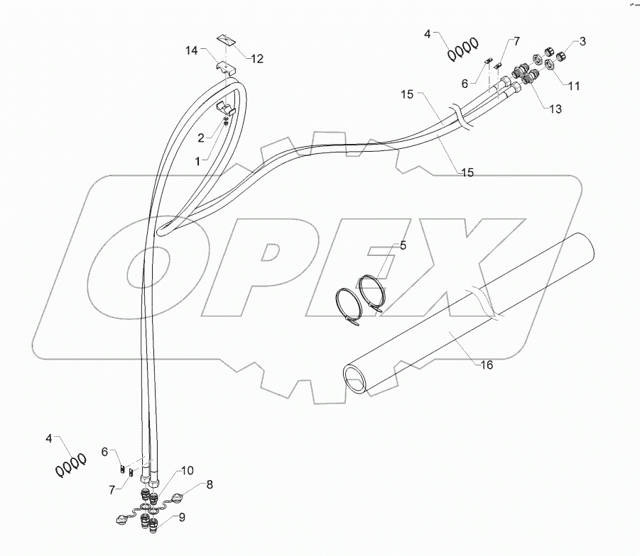 67510939 HY supply pipe trailer