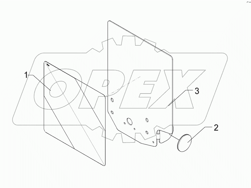 57010015 Warning board