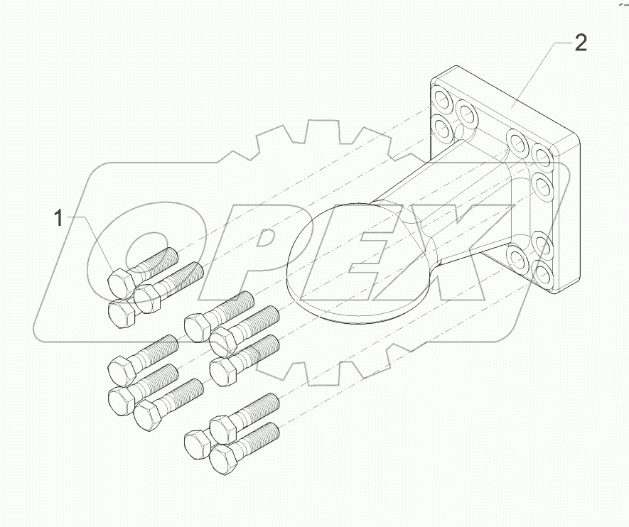 64010060 Ball-shaped coupling