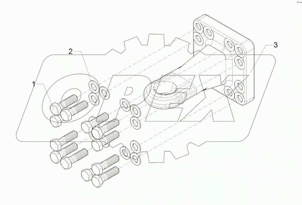 64010091 Traction loop