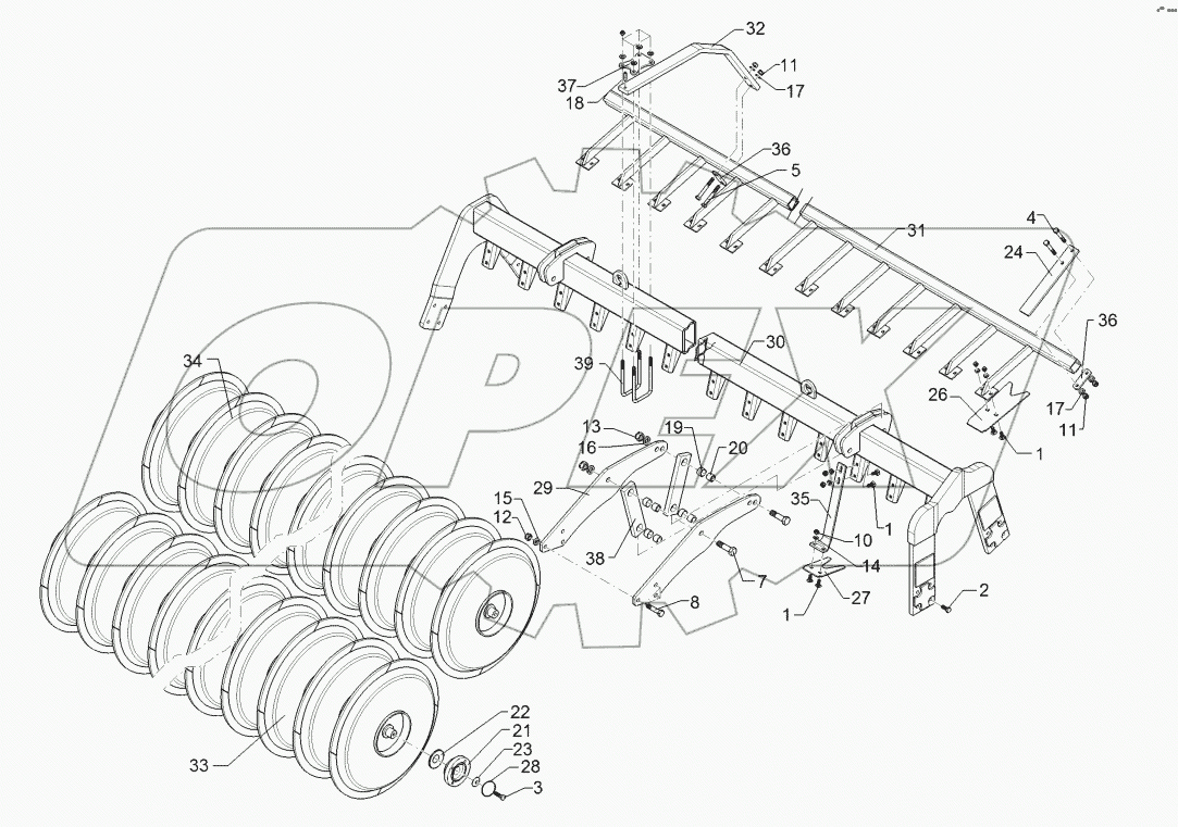 6227594 Packer double roller