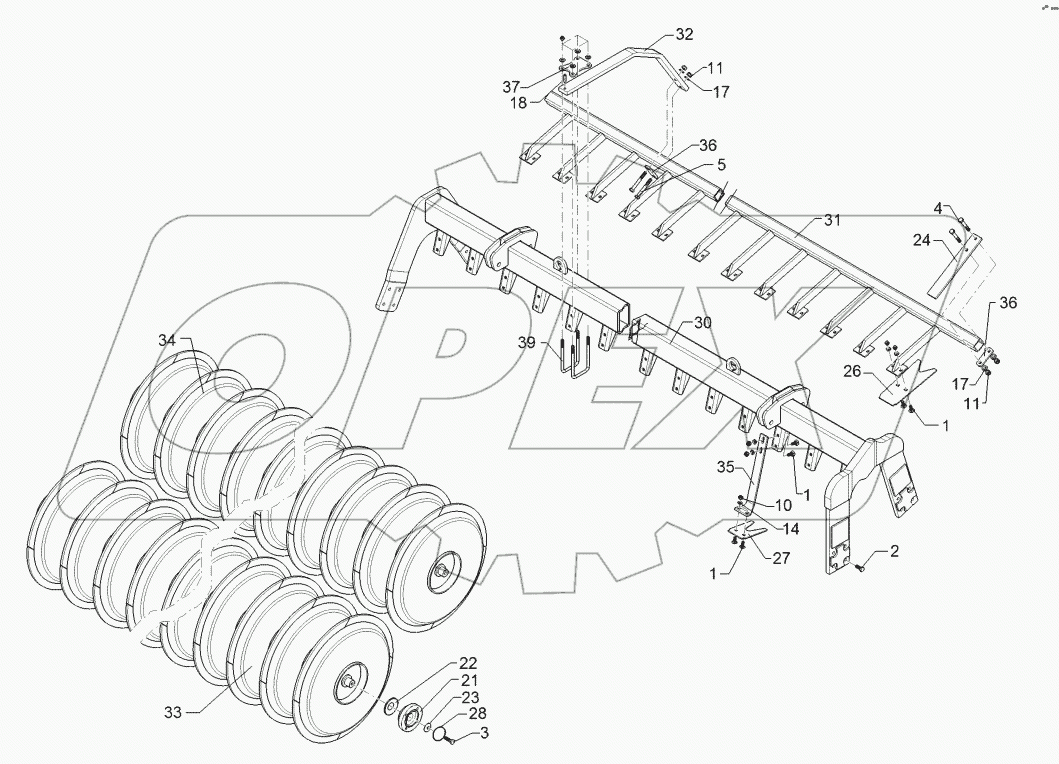 62210388 Packer double roller