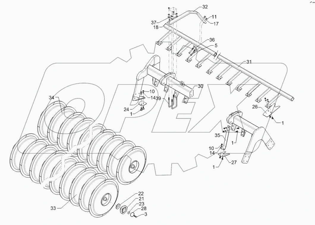 62210389 Packer double roller