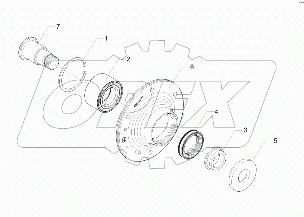 55510038 Bearing