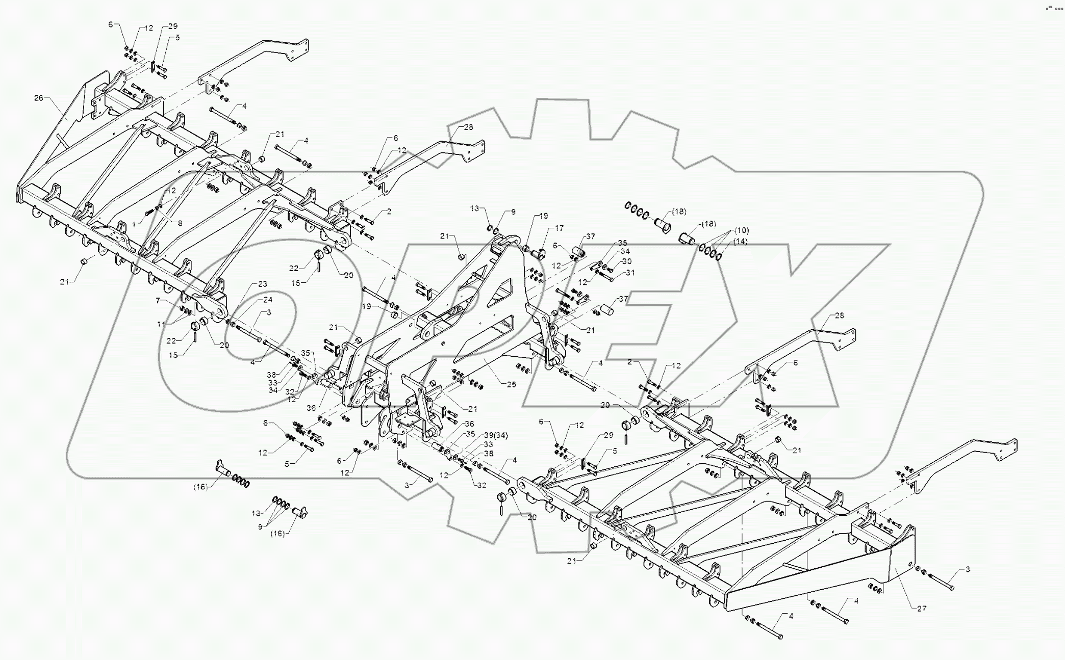 61210202 Basic frame