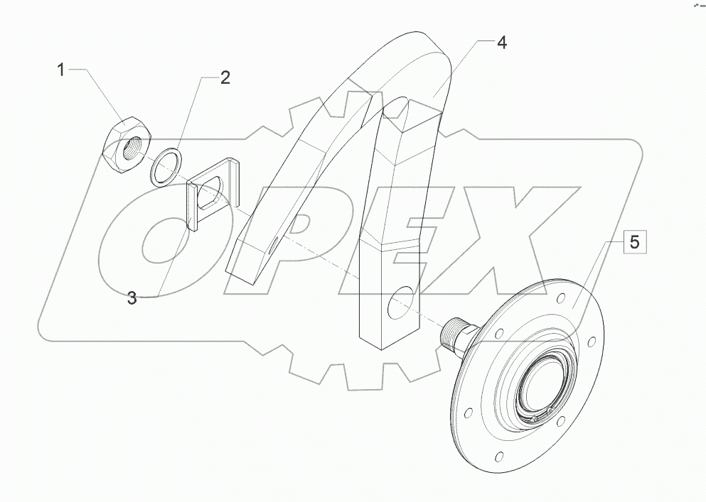 61210217 Stalk with bearing
