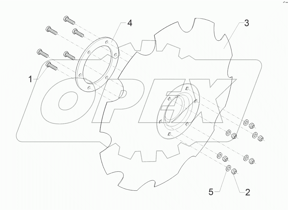 65710075 Concave disc