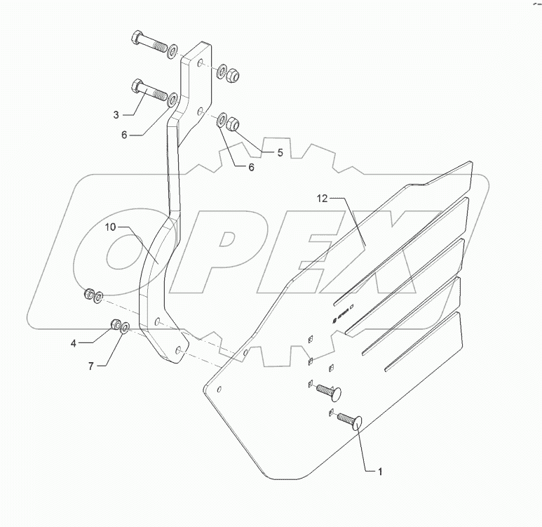 65710179 Side shield