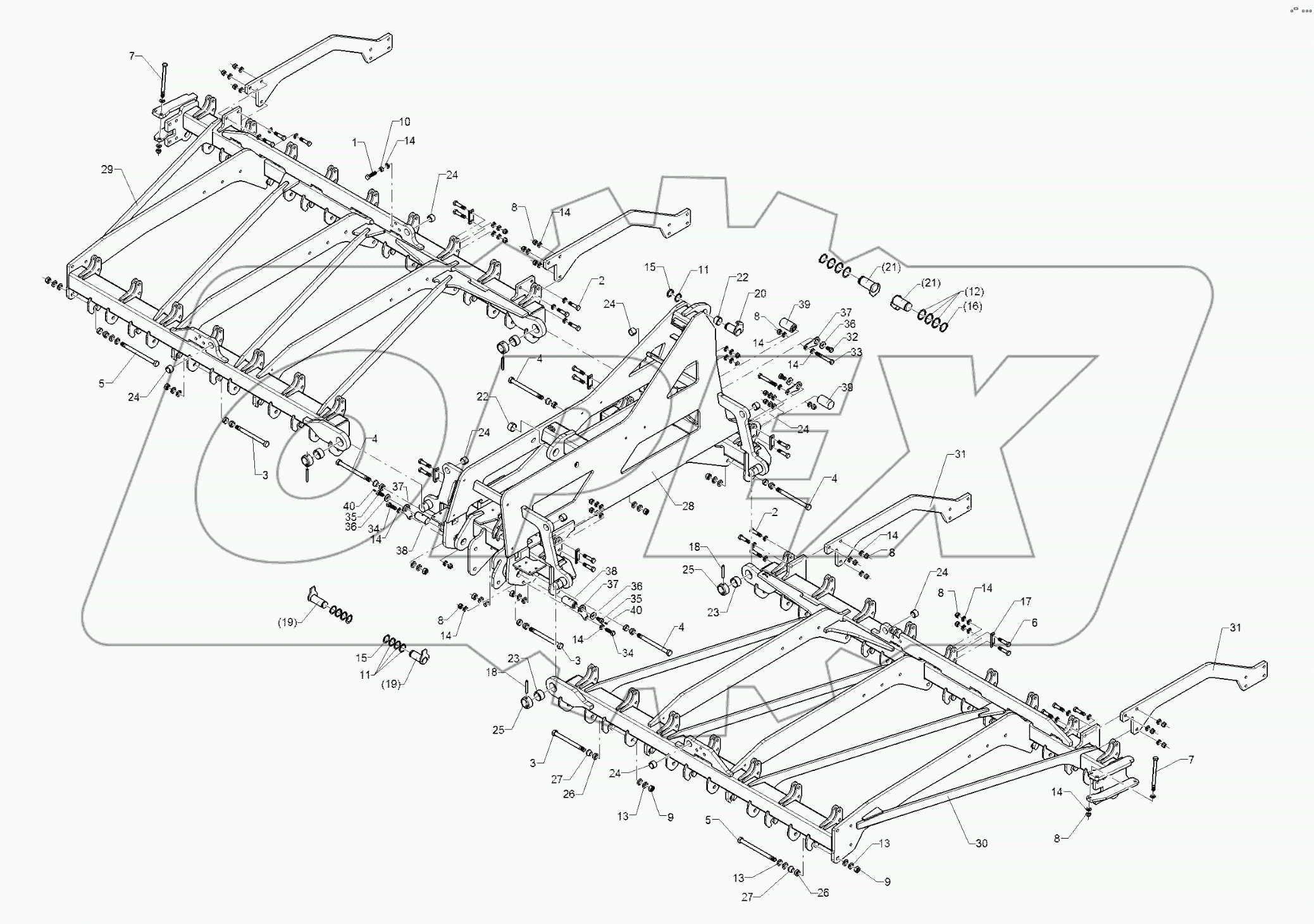61210166 Basic frame