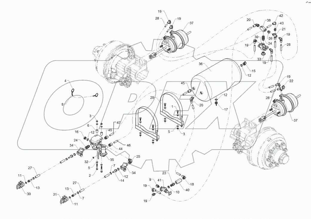 67710061 Compressed-air brake