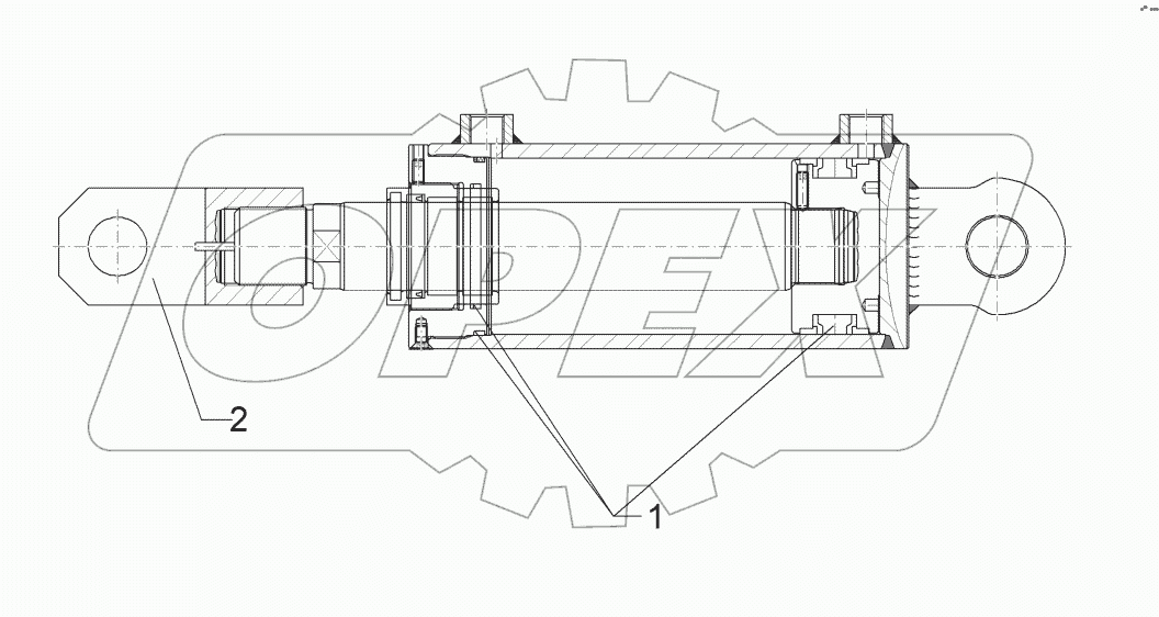 5752264 Hydraulic ram