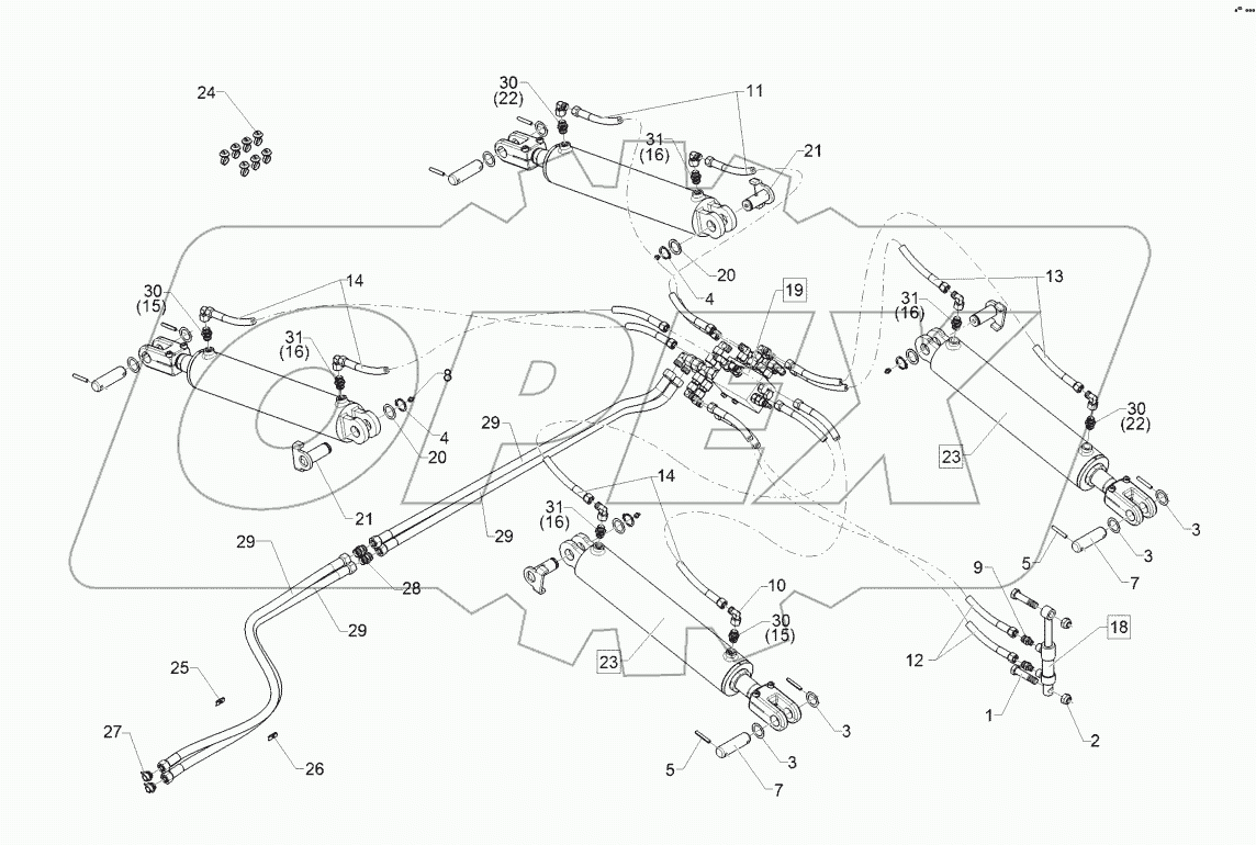 67510652 Hydraulic assembly
