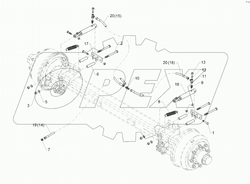 67510681 Braking system