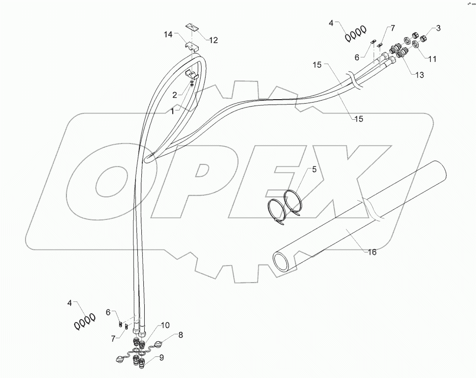 67510939 HY supply pipe trailer