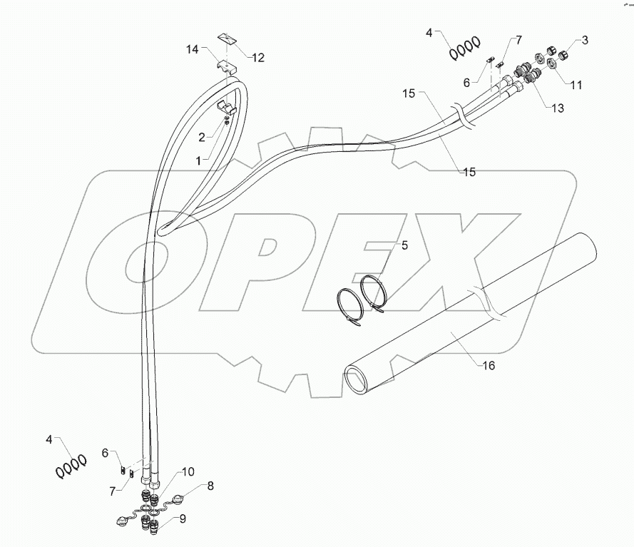 67510945 HY supply pipe trailer