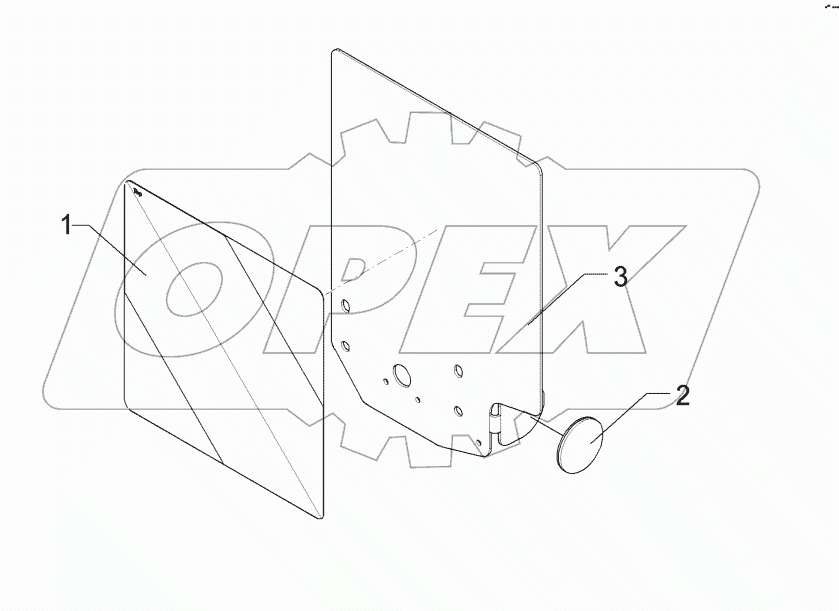 57010015 Warning board