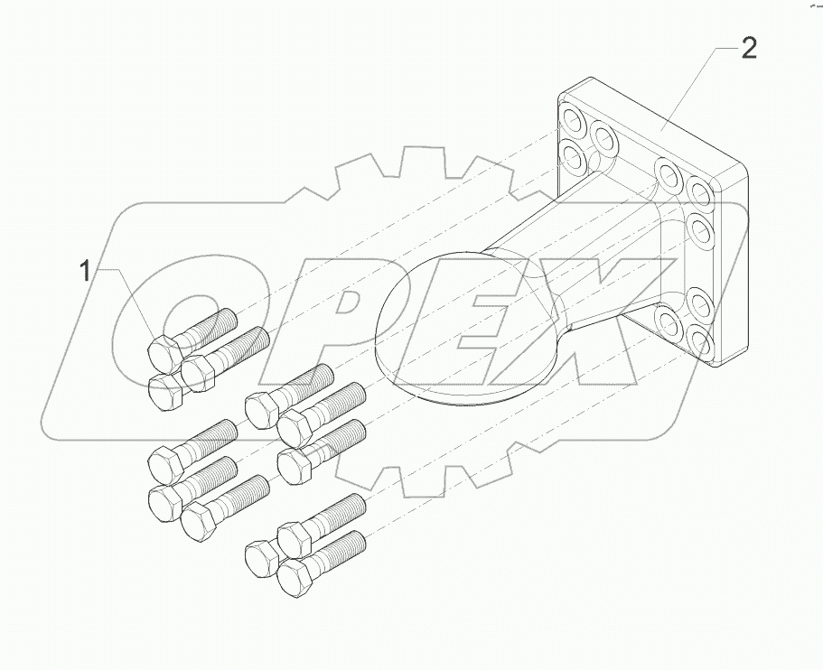 64010060 Ball-shaped coupling