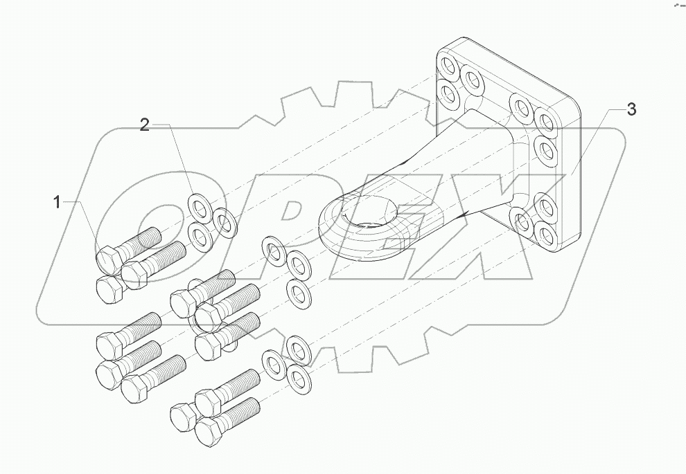 64010091 Traction loop