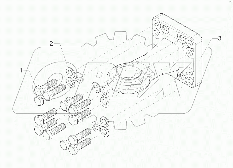 64010092 Traction loop