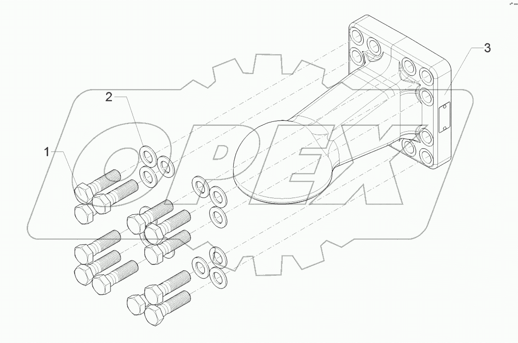 64010095 Ball-shaped coupling