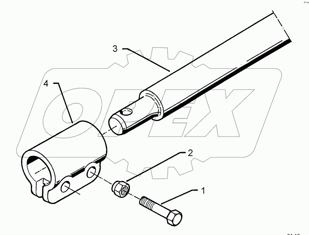 6611371 Lower link connection