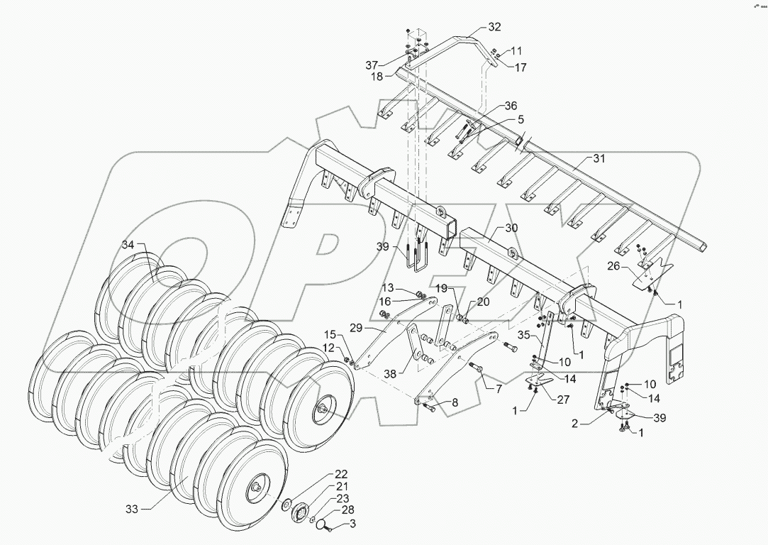 6227596 Packer double roller