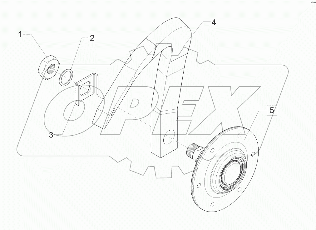 61210217 Stalk with bearing