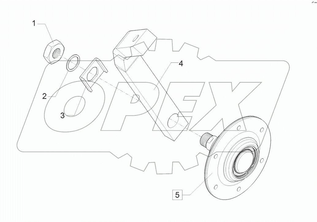 61210218 Stalk with bearing