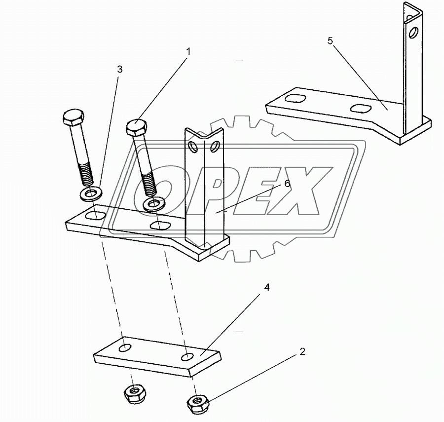 Carrier for light LH 16