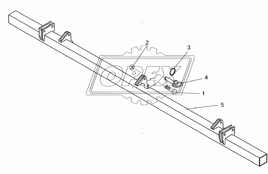 Frame for hollow discs Smaragd 9/300