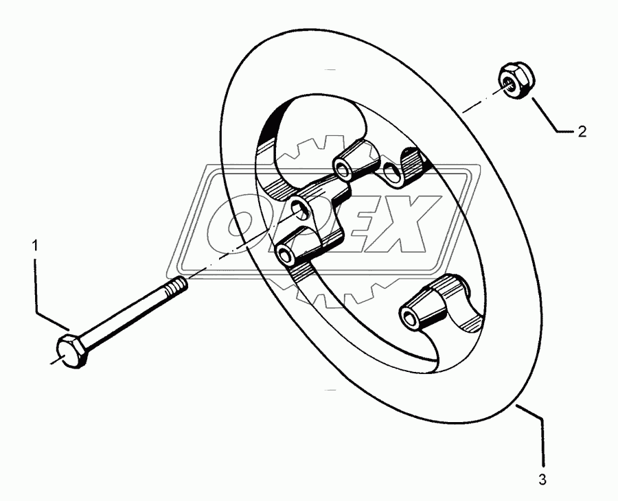 Packer wheel 700-45°-MI